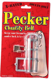 Pecker Chastity Belt Bachelorette and Bucks